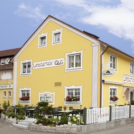 Landgasthof Krug Dechendorf ภายนอก รูปภาพ