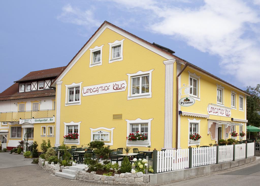 Landgasthof Krug Dechendorf ภายนอก รูปภาพ